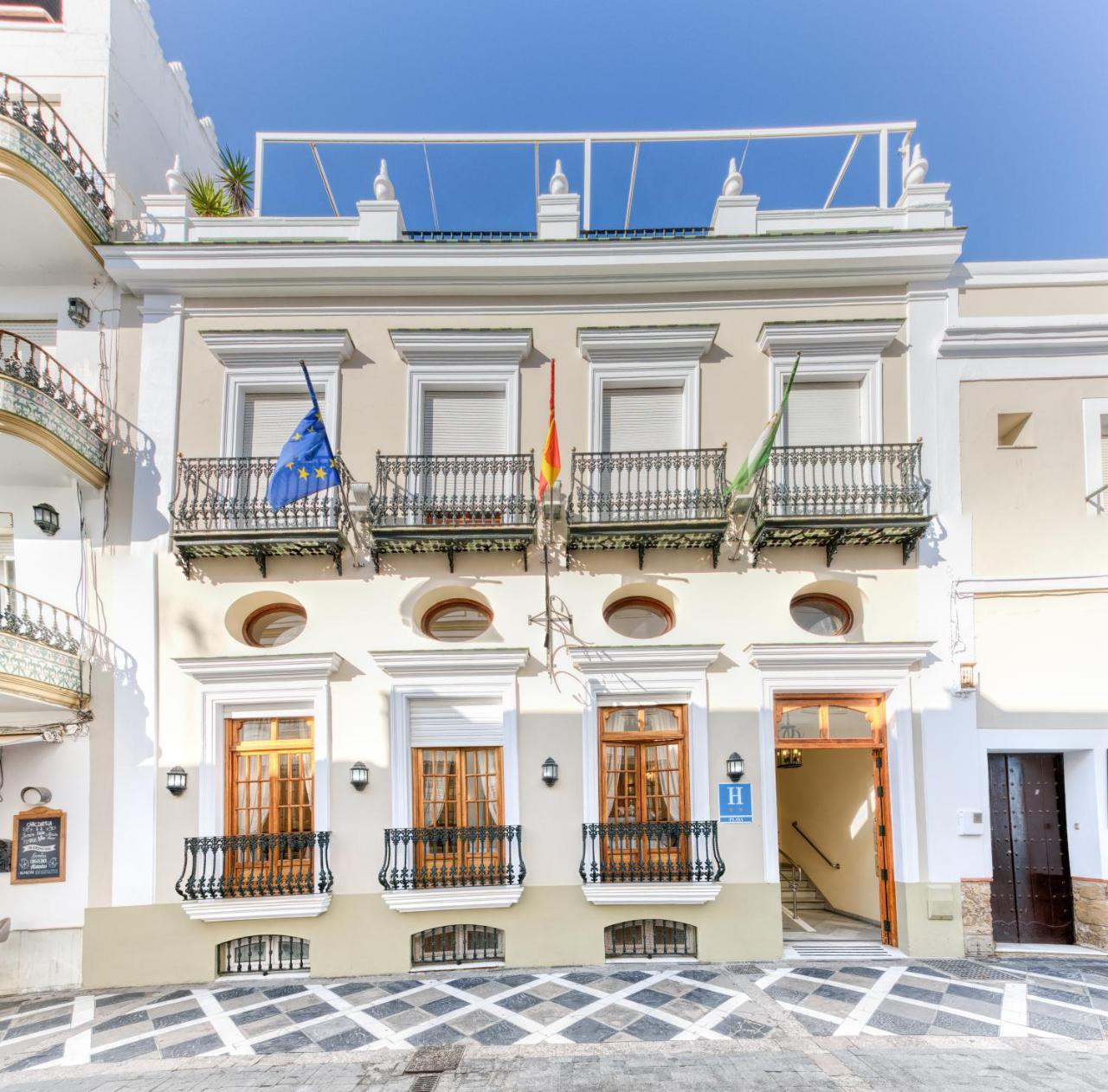 Hotel La Espanola Chipiona Esterno foto